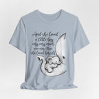 She Loved A Little Boy Elephant T-Shirt | Mom & Son Gift