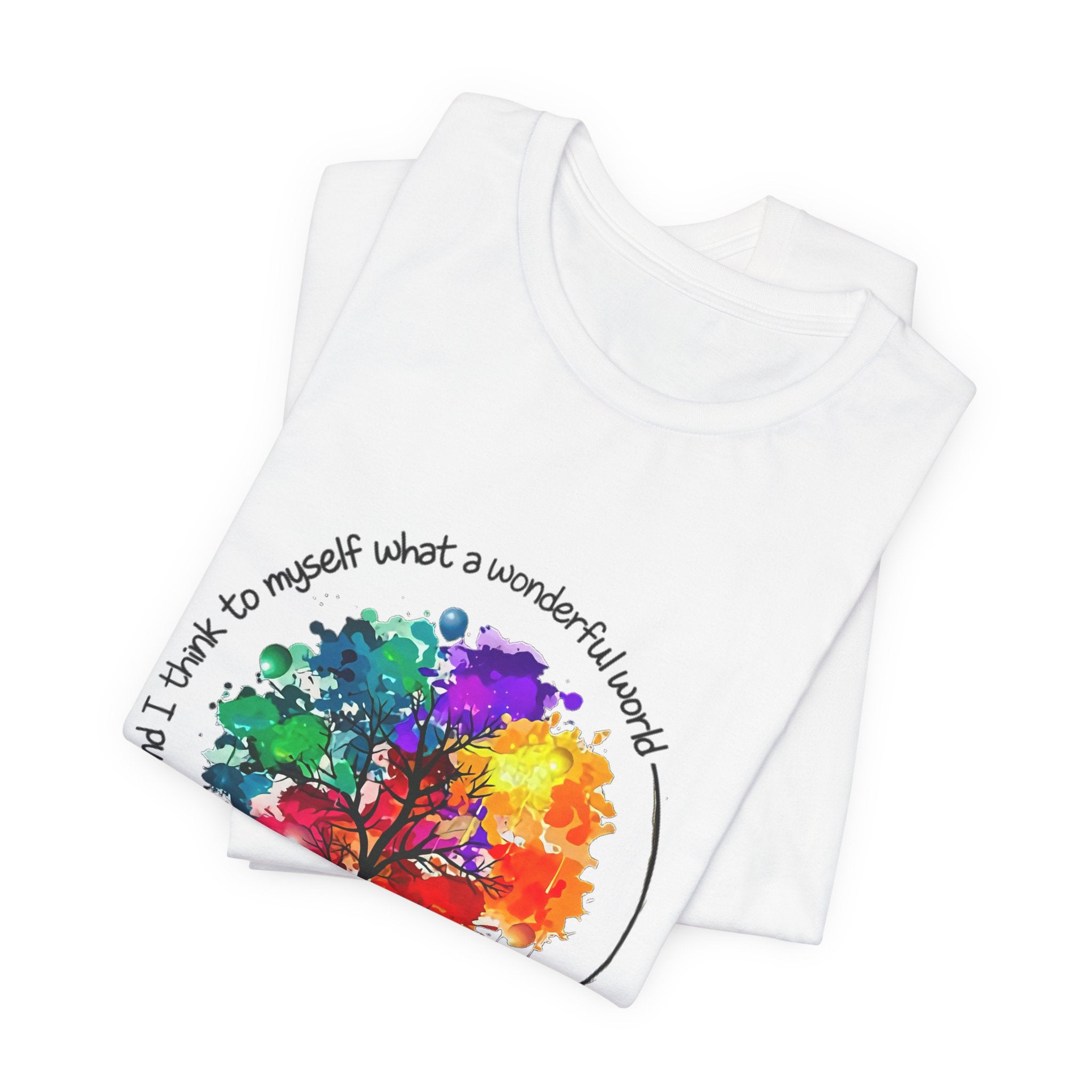 Wonderful World Tree T-Shirt | Hippie Soul Gift