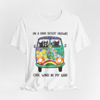 On a Dark Desert Highway Cats T-Shirt | Cat Lover Gift