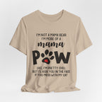 Mama POW T-Shirt | Protective Dog Mom Gift