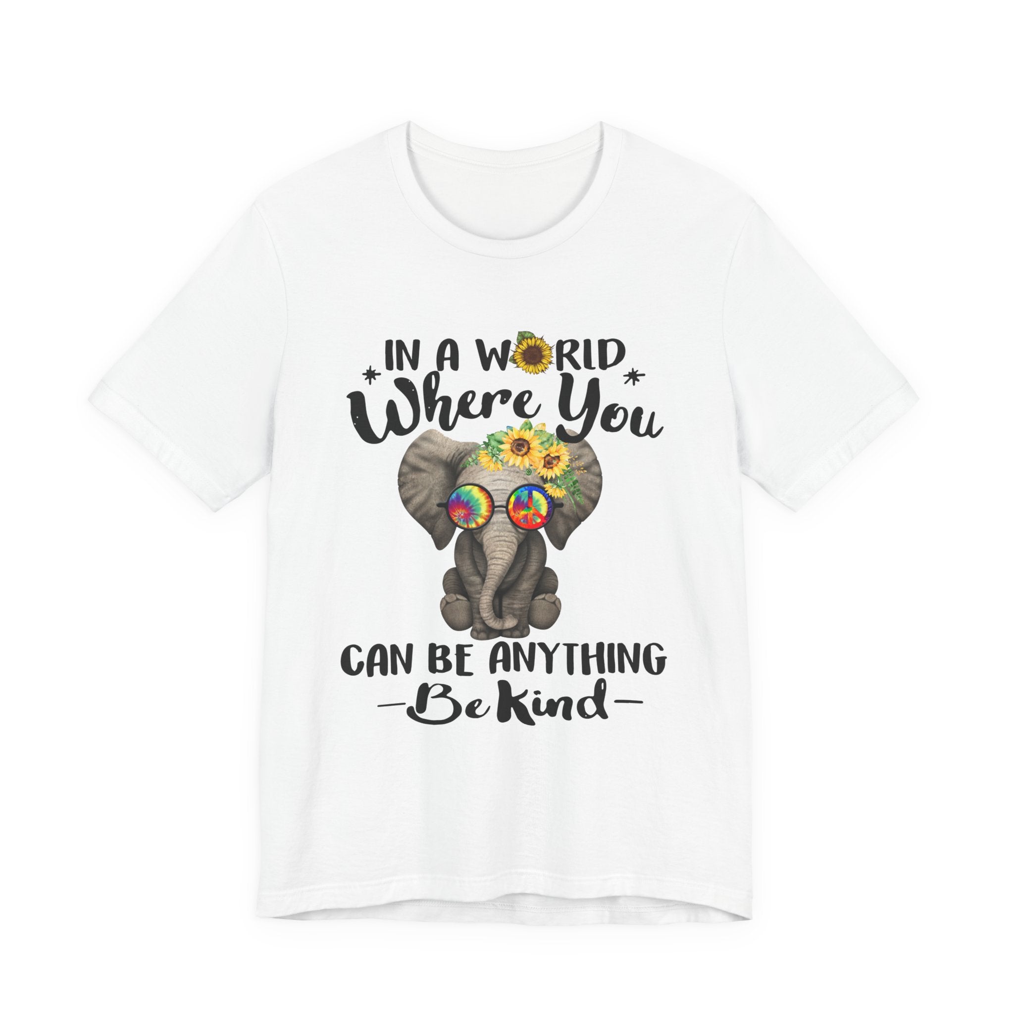Be Kind Elephant T-Shirt | Hippie Soul Peace Lover Gift