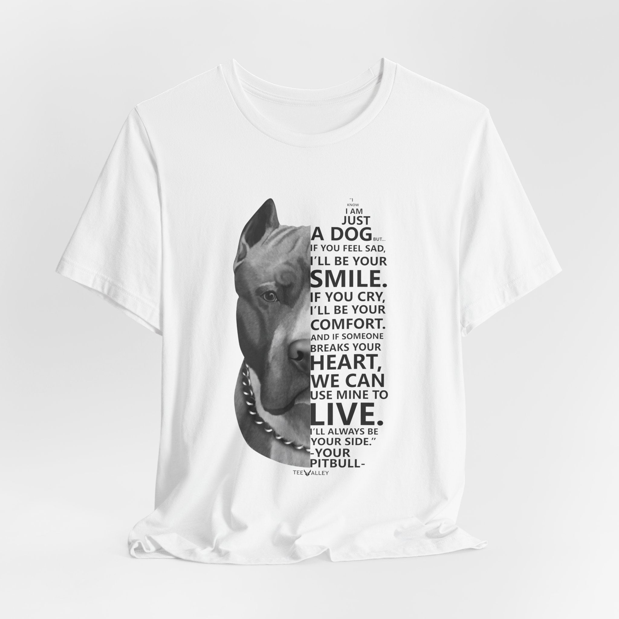 Your Pitbull Always By Your Side T-Shirt | Pitbull Lover Gift