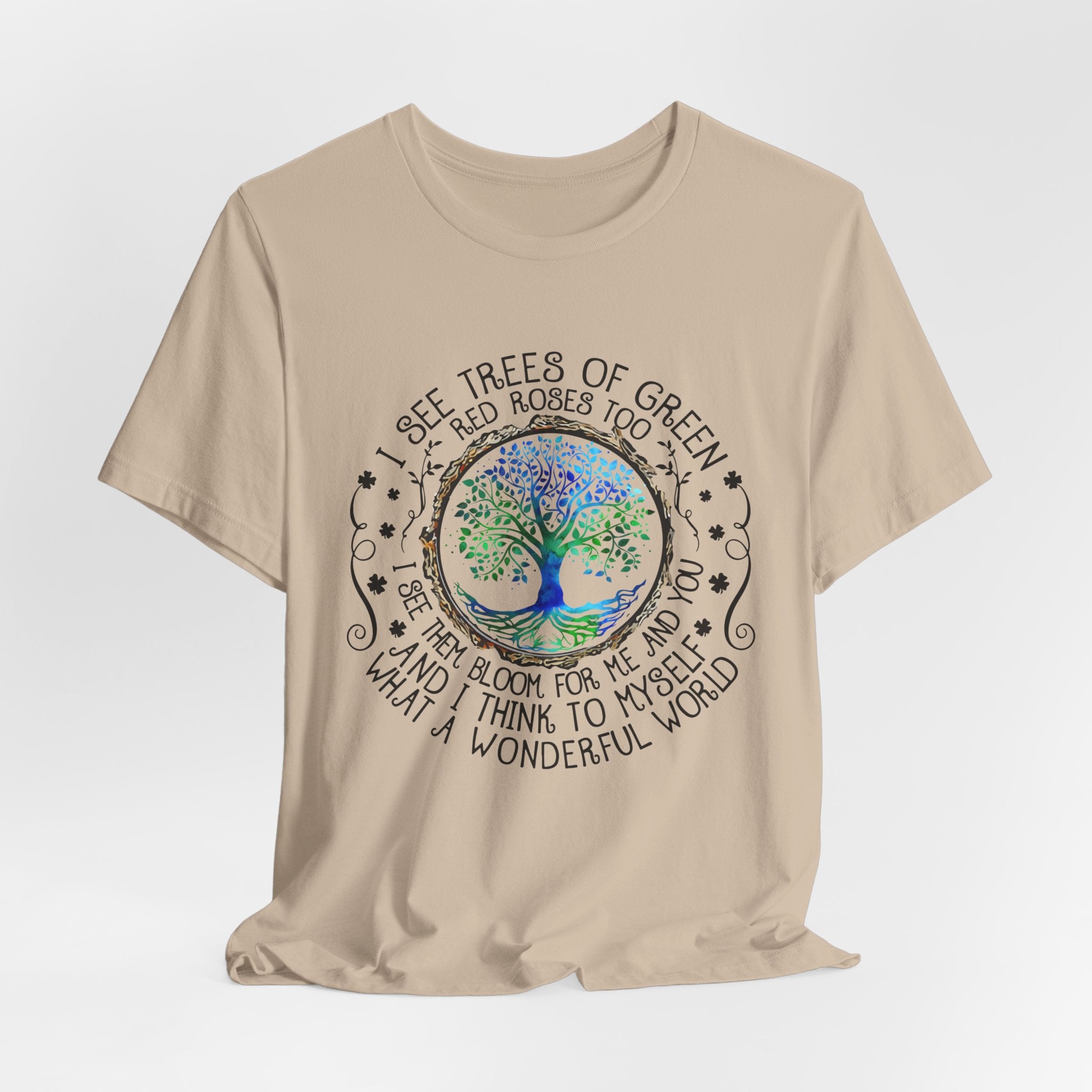 What a Wonderful World T-Shirt | Hippie Soul Gift