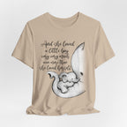 She Loved A Little Boy Elephant T-Shirt | Mom & Son Gift