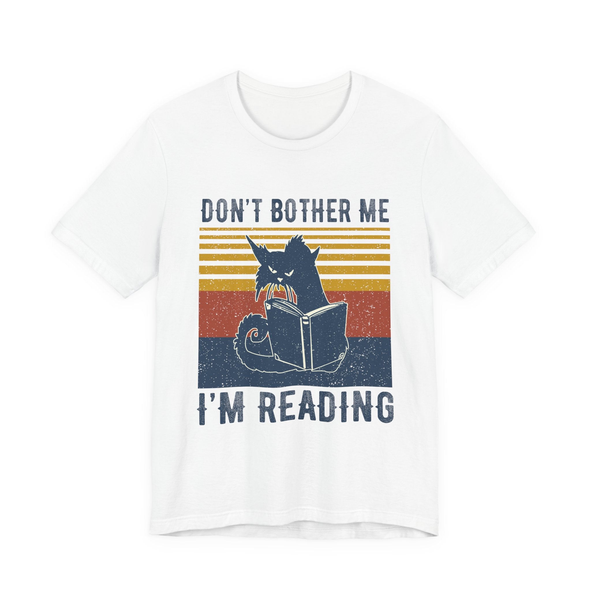 Don't Bother Me I'm Reading T-Shirt | Grumpy Cat Book Lover Gift