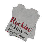 Rockin' This Stay-at-home Dog Mom life T-Shirt | Dog Mom Gift