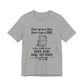 Girl Who Loved Cats & Tattoos T-Shirt | Cat Lover Gift