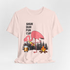 Shuh Duh Fuh Cup T-Shirt | Funny Camping Beer Lover Gift