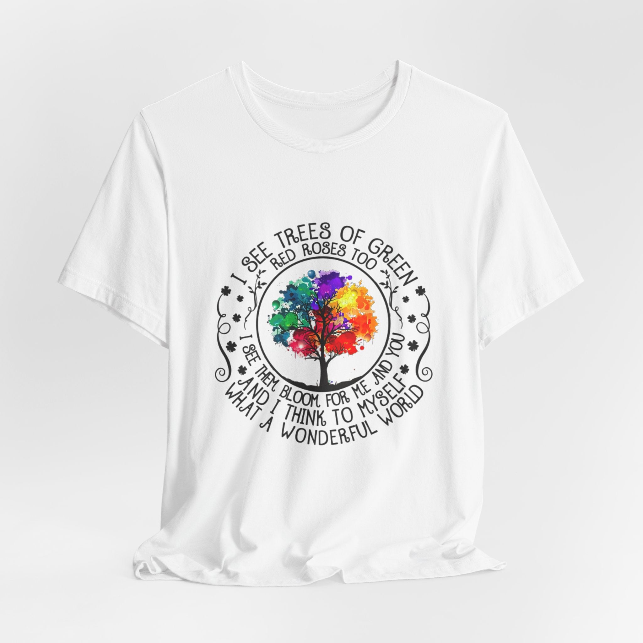 What a Wonderful World T-Shirt | Hippie Soul Gift