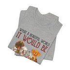 Hearts Like Dogs T-Shirt | Dog Lover Owner Gift