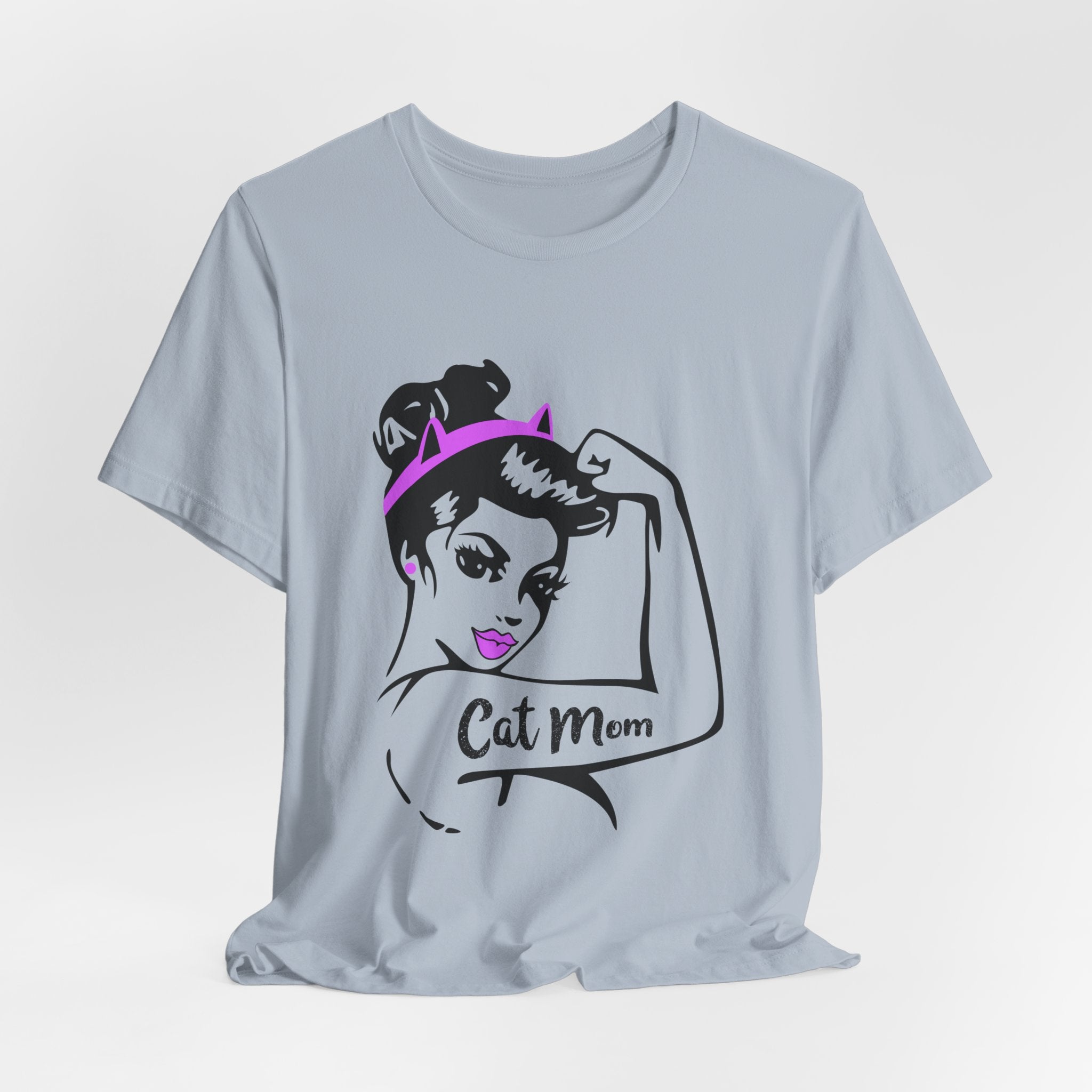 Cat Mom Rosie T-Shirt | Empowered Cat Mom Gift