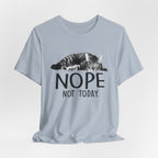 Nope Not Today T-Shirt | Lazy Cat Lover Gift