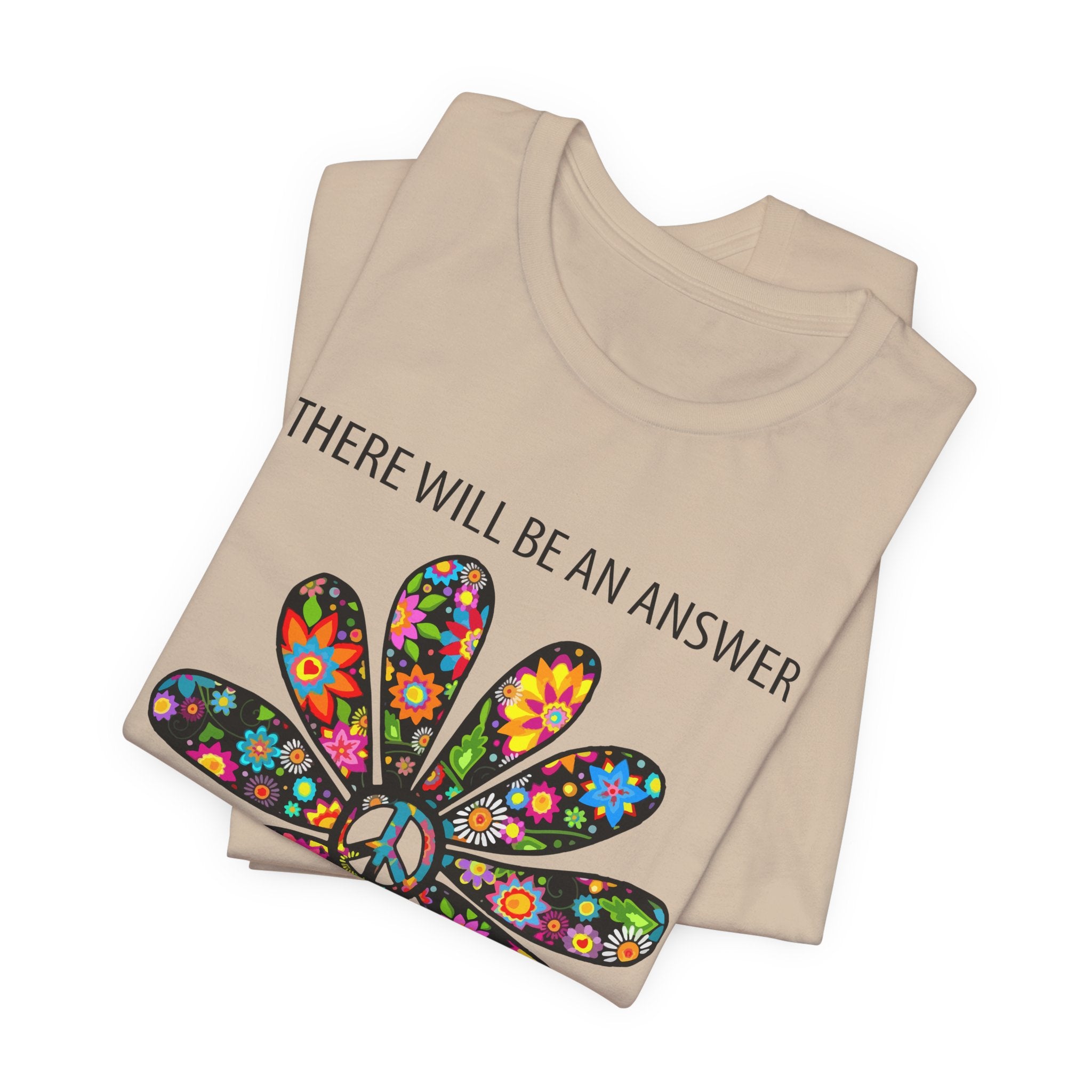 "Let It Be" Peace Flower T-Shirt | Hippie Soul Gift