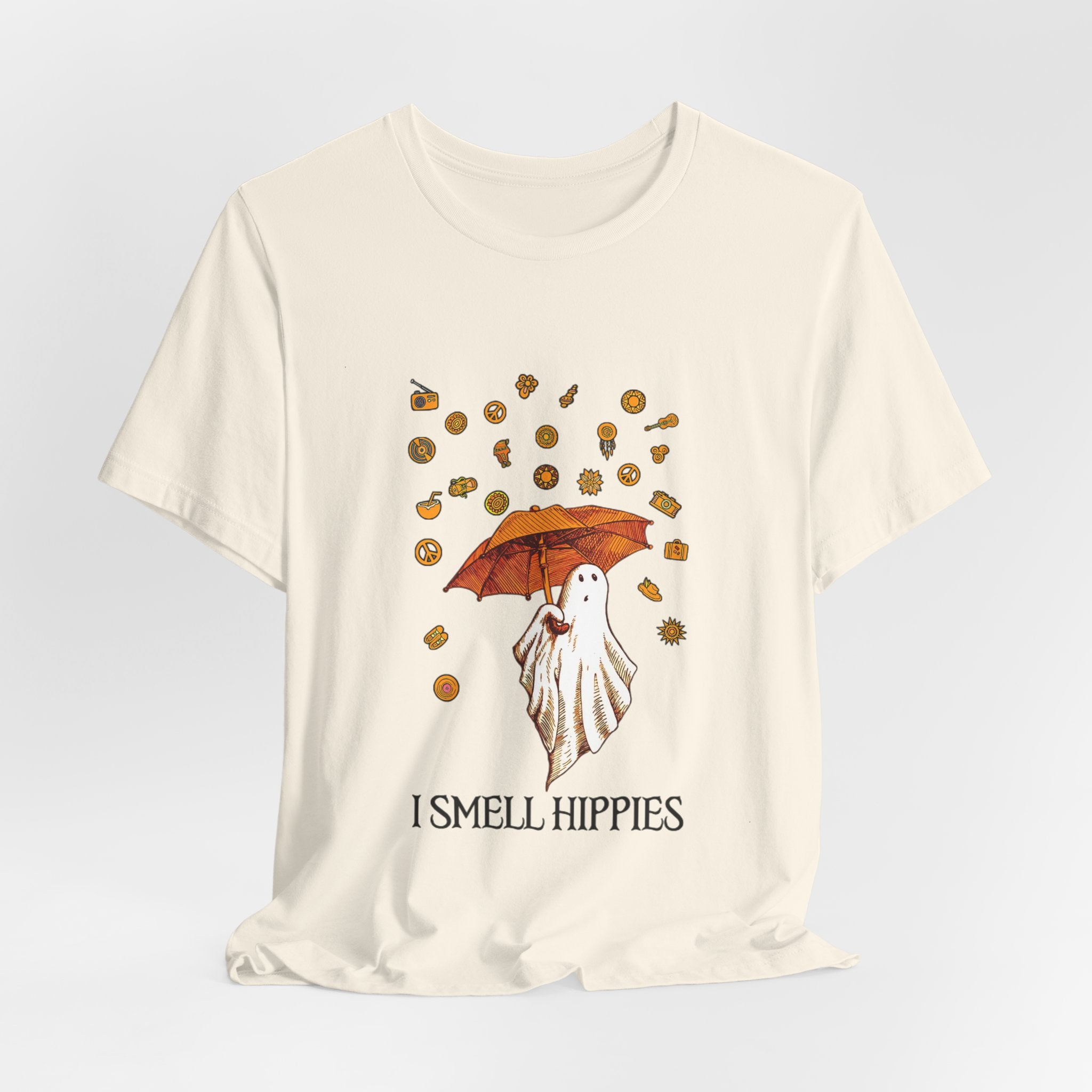 I Smell Hippies T-Shirt | Groovy Ghost Gift
