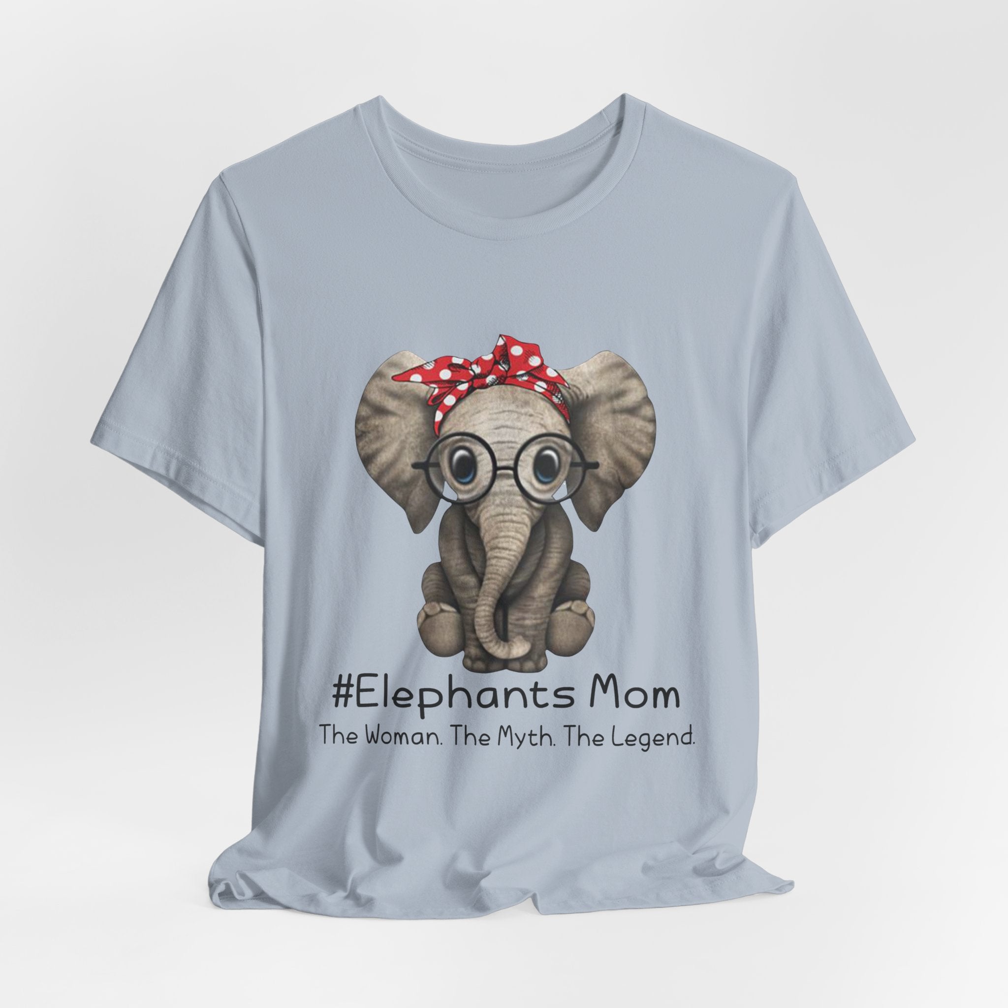 Elephants Mom The Legend T-Shirt | Elephant Lover Gift for Women