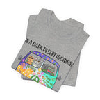 Dark Desert Highway Cats T-Shirt | Groovy Cat Lover Gift