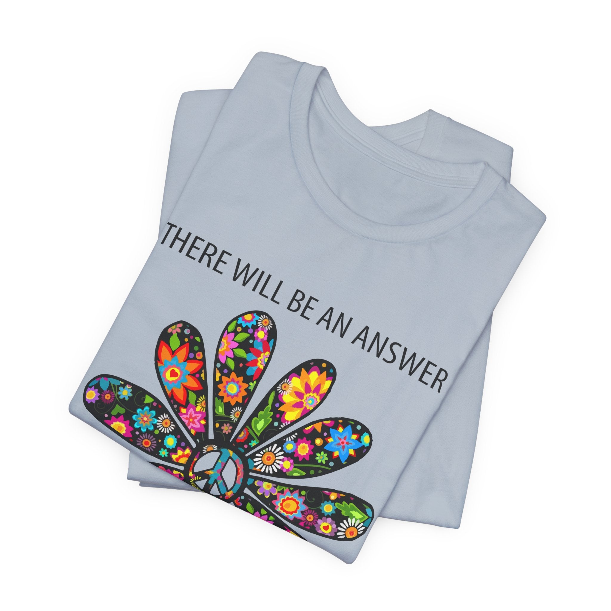"Let It Be" Peace Flower T-Shirt | Hippie Soul Gift