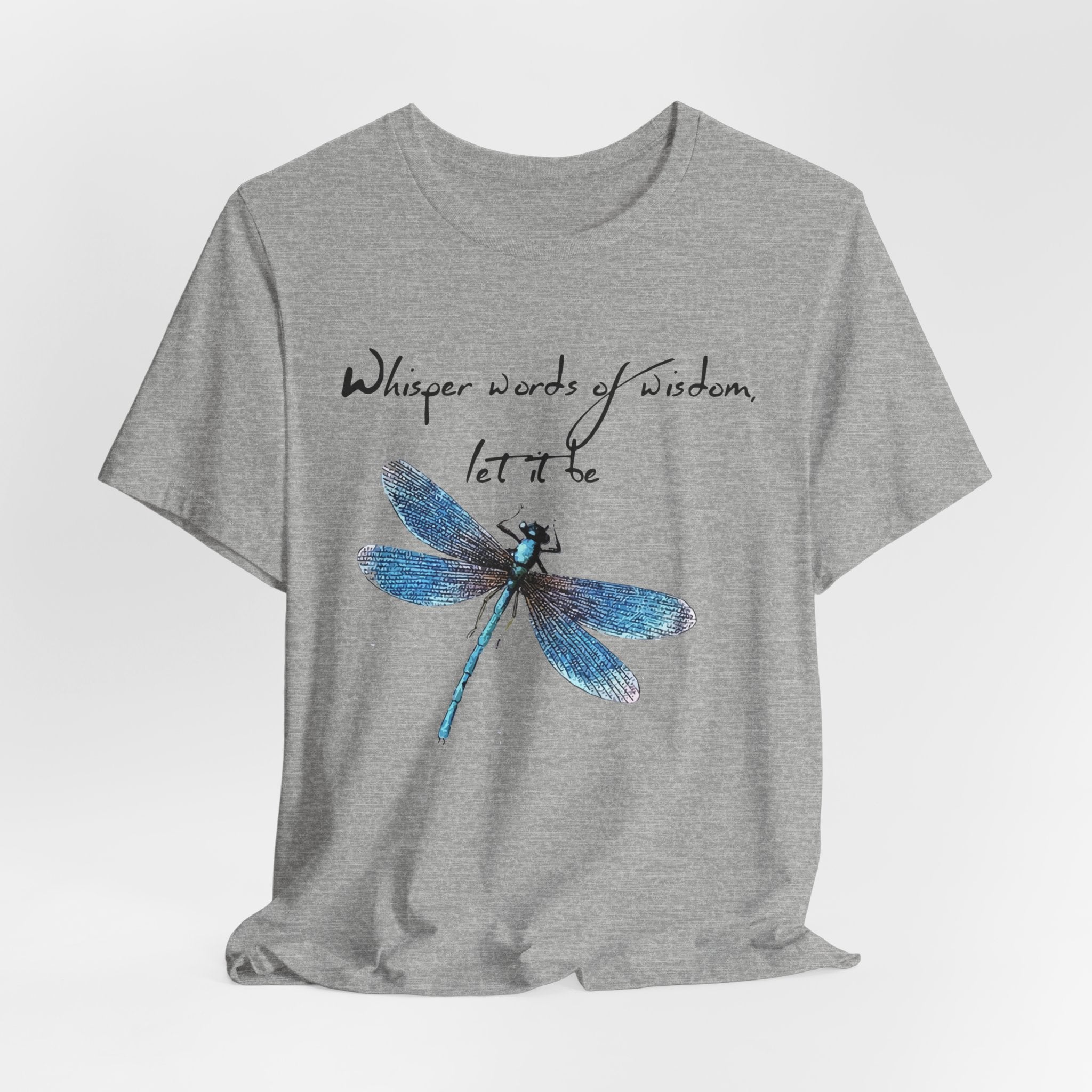 Whisper Wisdom Let It Be T-Shirt | Hippie Soul Gift