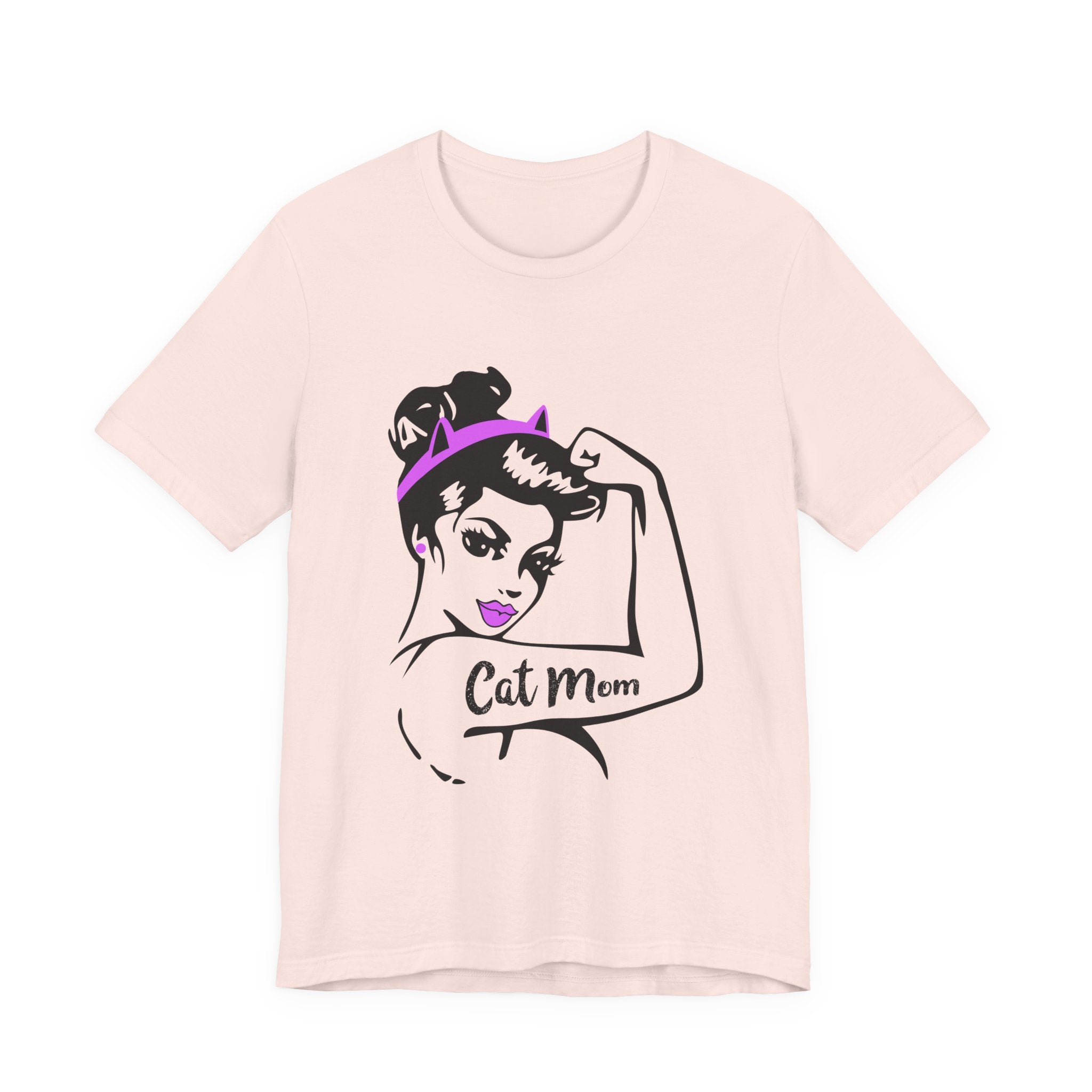 Cat Mom Rosie T-Shirt | Empowered Cat Mom Gift