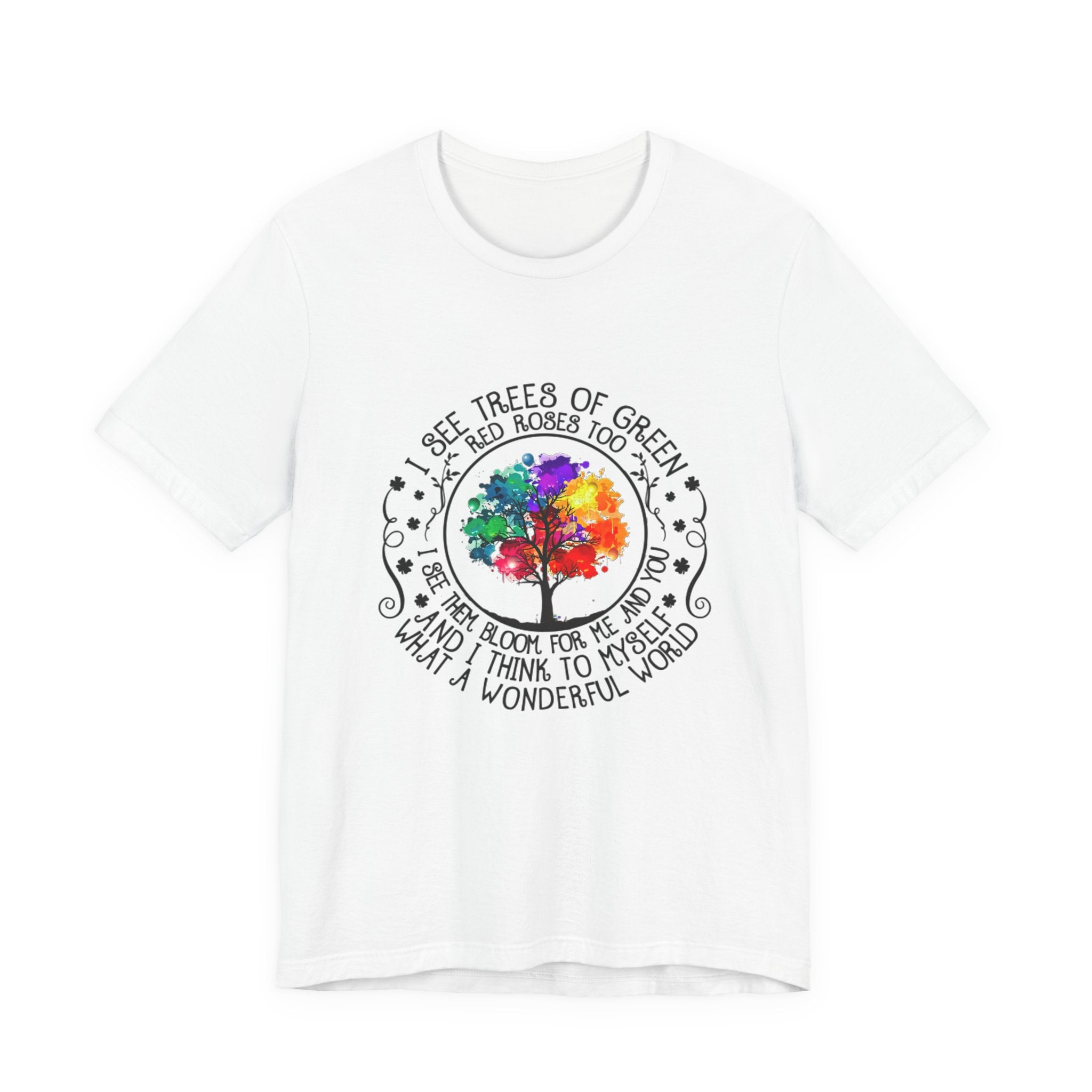 What a Wonderful World T-Shirt | Hippie Soul Gift
