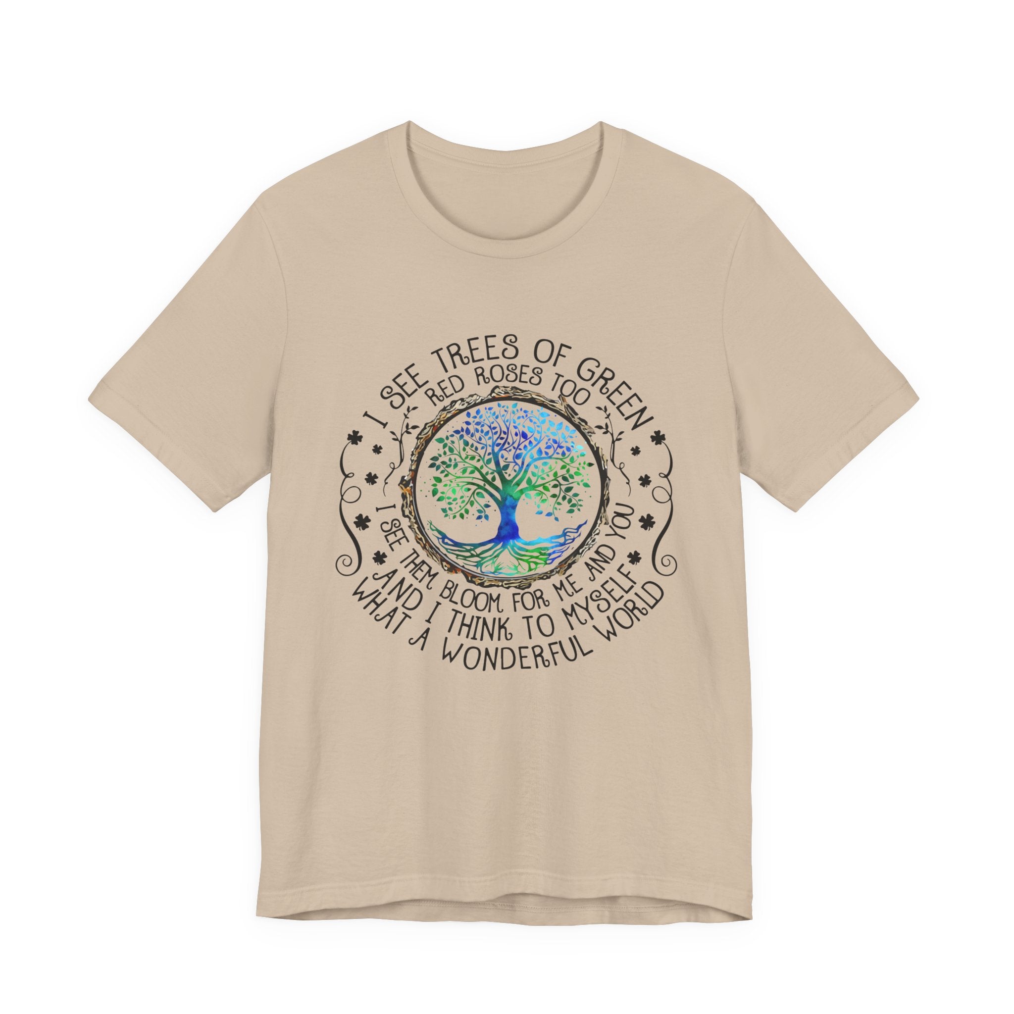 What a Wonderful World T-Shirt | Hippie Soul Gift