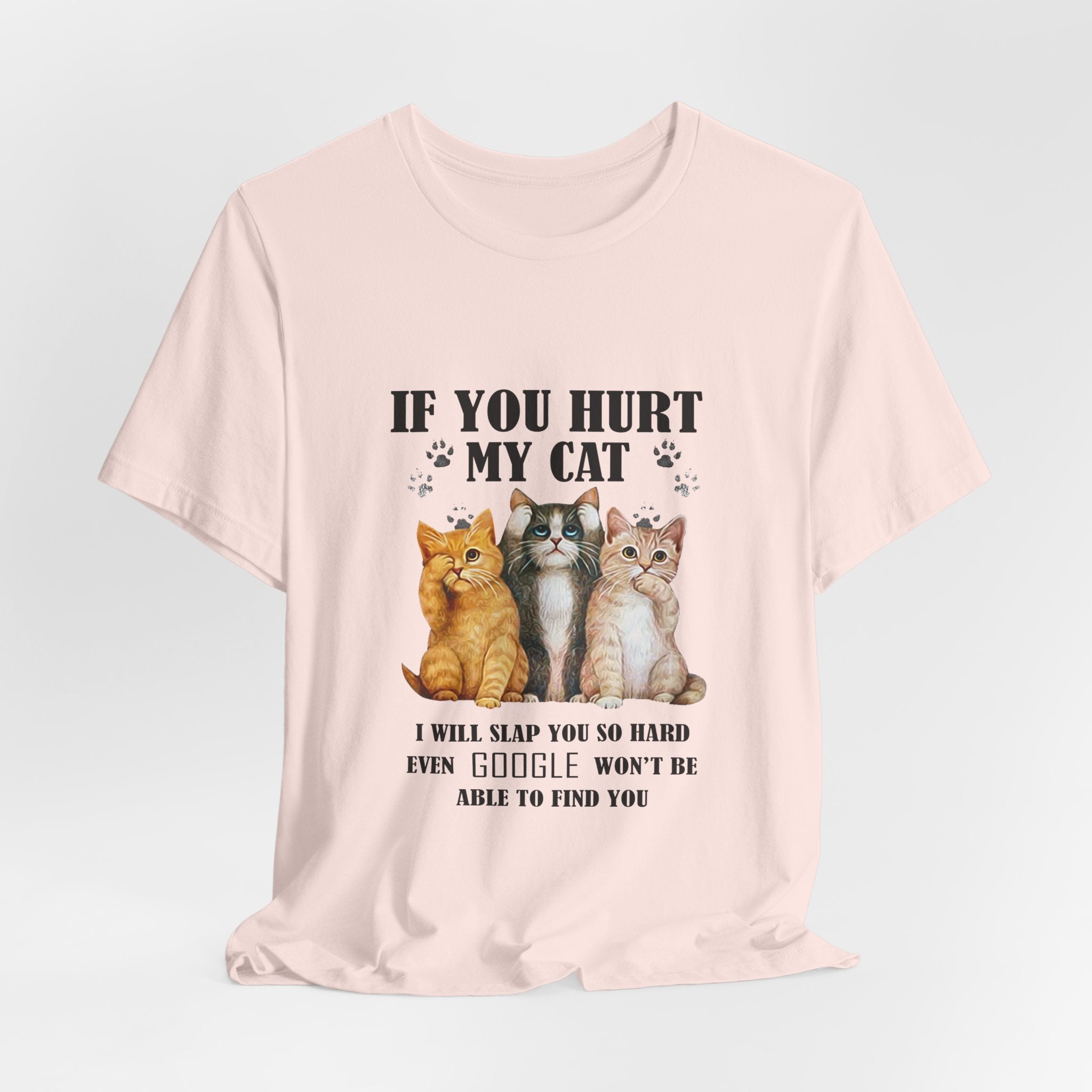 If You Hurt My Cat T-Shirt | Protective Cat Lover Gift