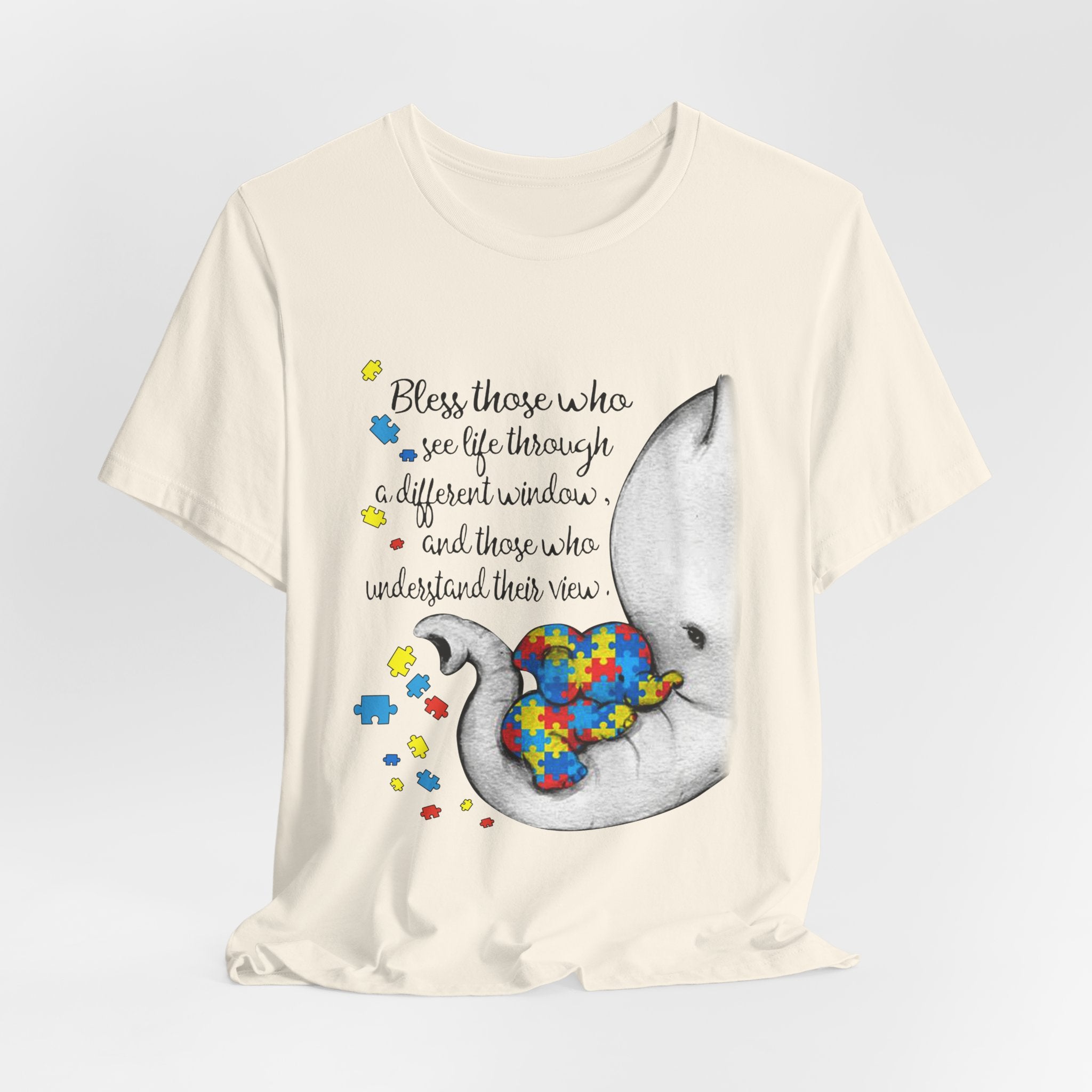 Bless Those Who See Life Differently T-Shirt | Autism Support Gift