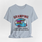 Gramping: Grandma & Grandkid Camping Partners T-Shirt | Family Camper Gift