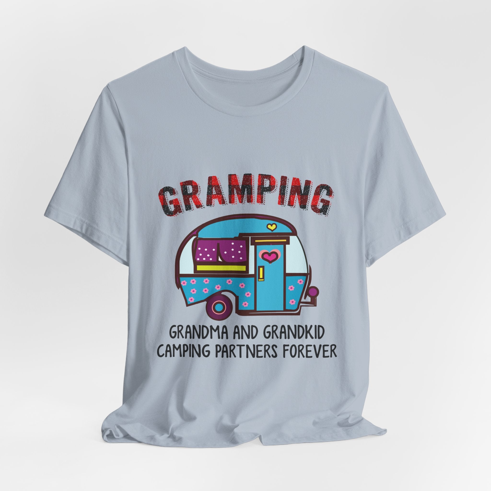 Gramping: Grandma & Grandkid Camping Partners T-Shirt | Family Camper Gift