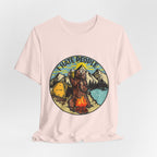 "I HATE PEOPLE" Bear Camping T-Shirt | Solitude Seeker Gift