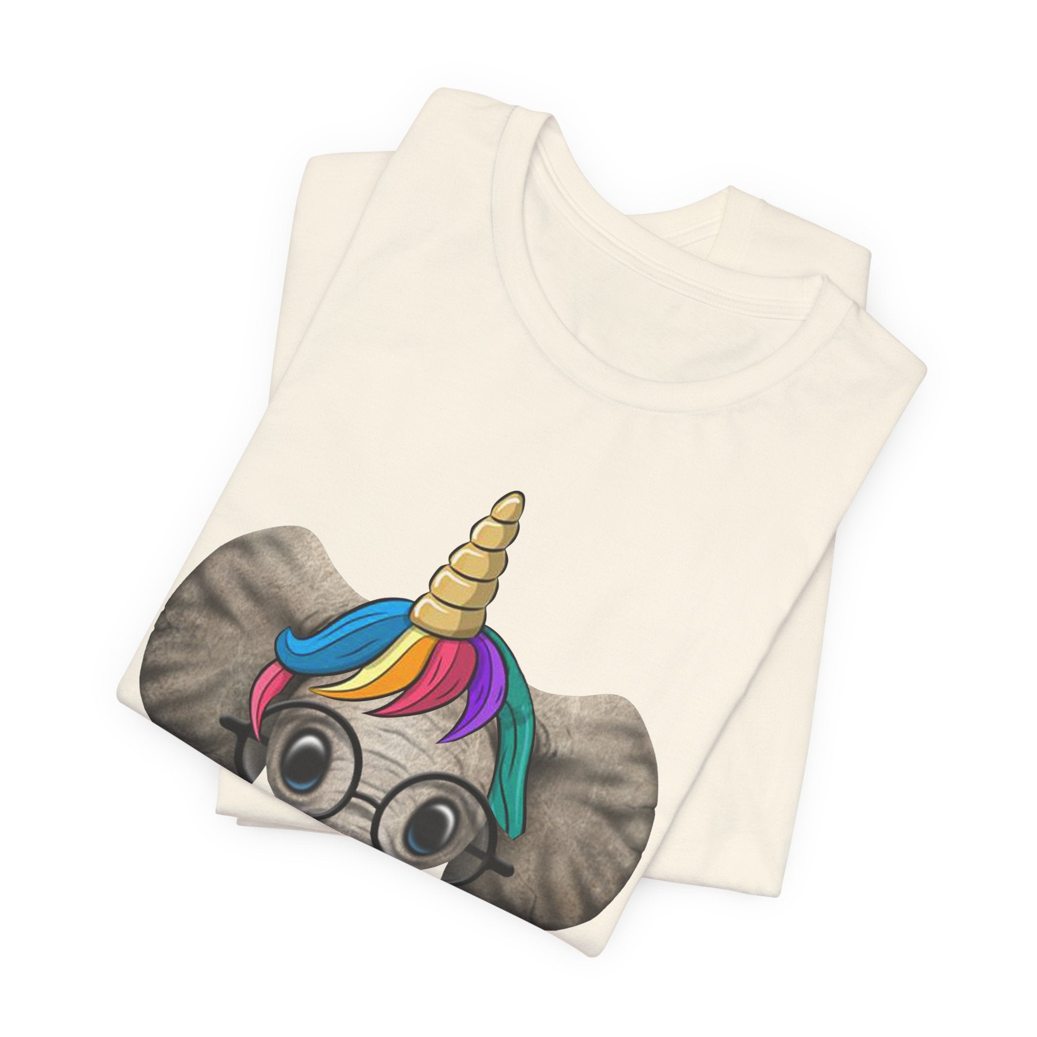 Cute Unicorn Elephant T-Shirt | Elephant Lover Gift