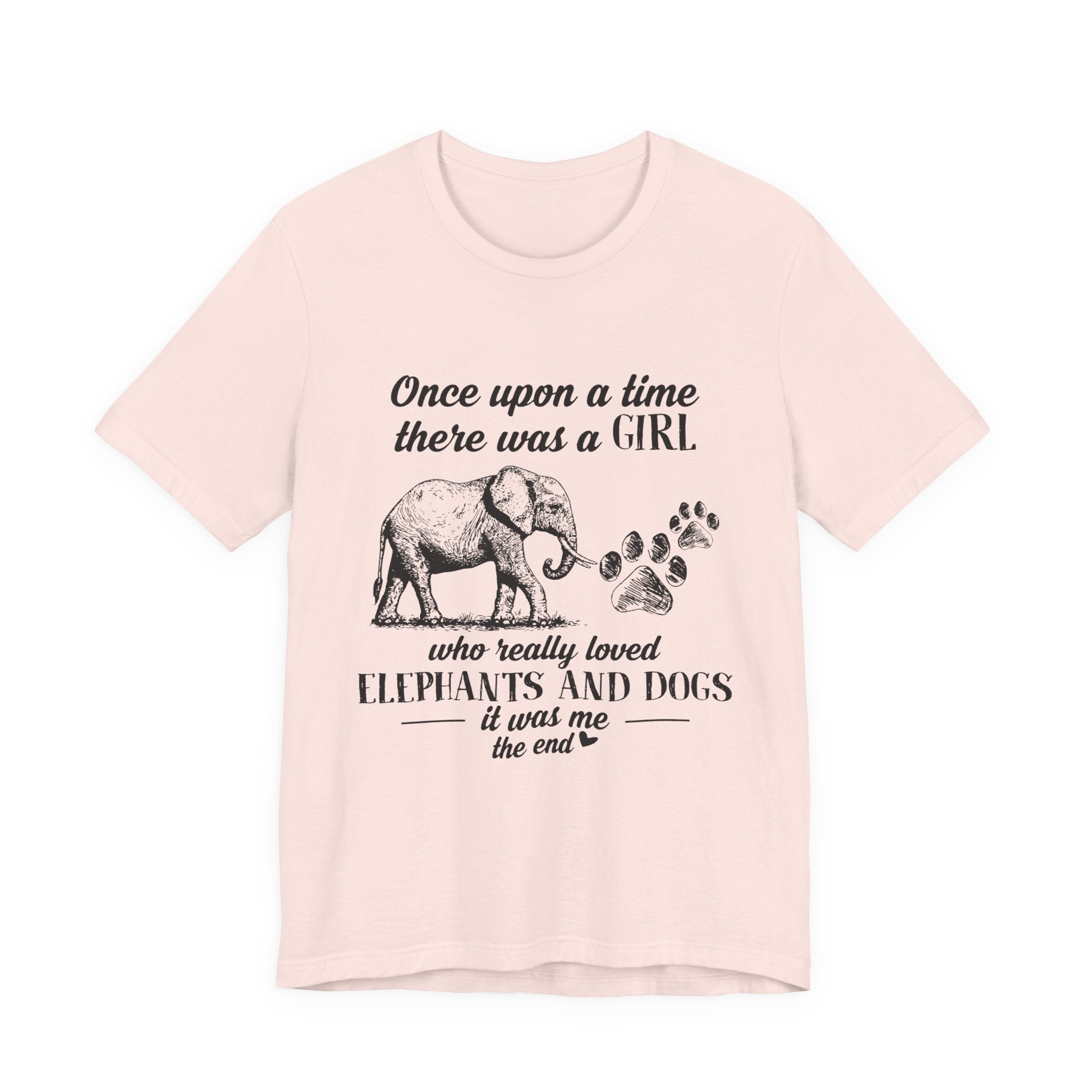 Girl Who Loved Dogs T-Shirt | Dog Lover Gift for Her