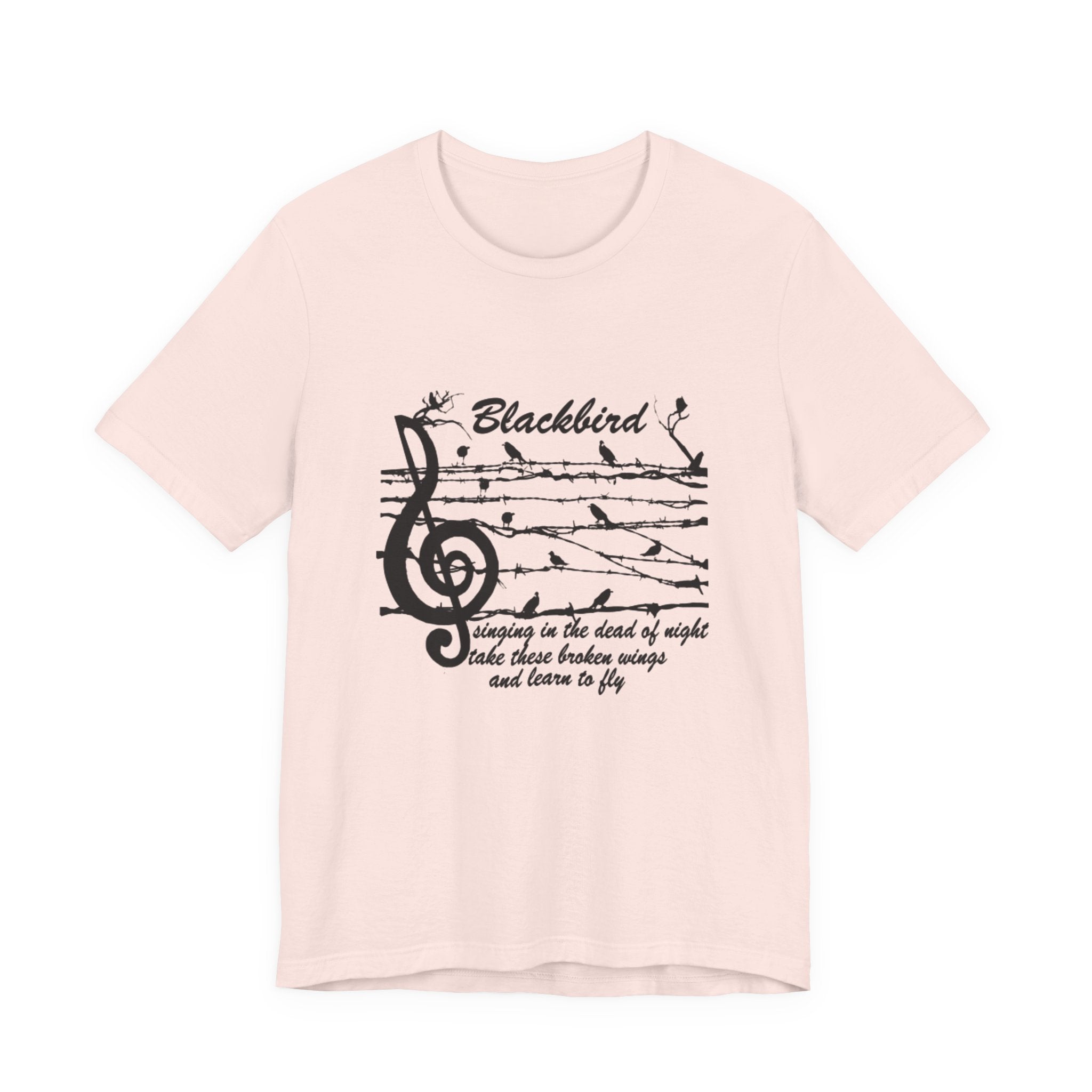 Blackbird Learn to Fly T-Shirt | Free Spirit Gift