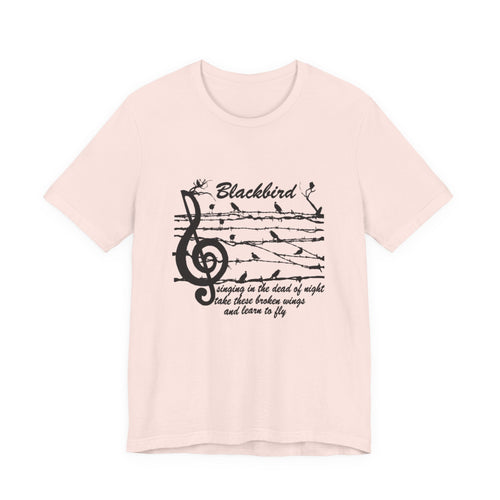 Blackbird Learn to Fly T-Shirt | Free Spirit Gift