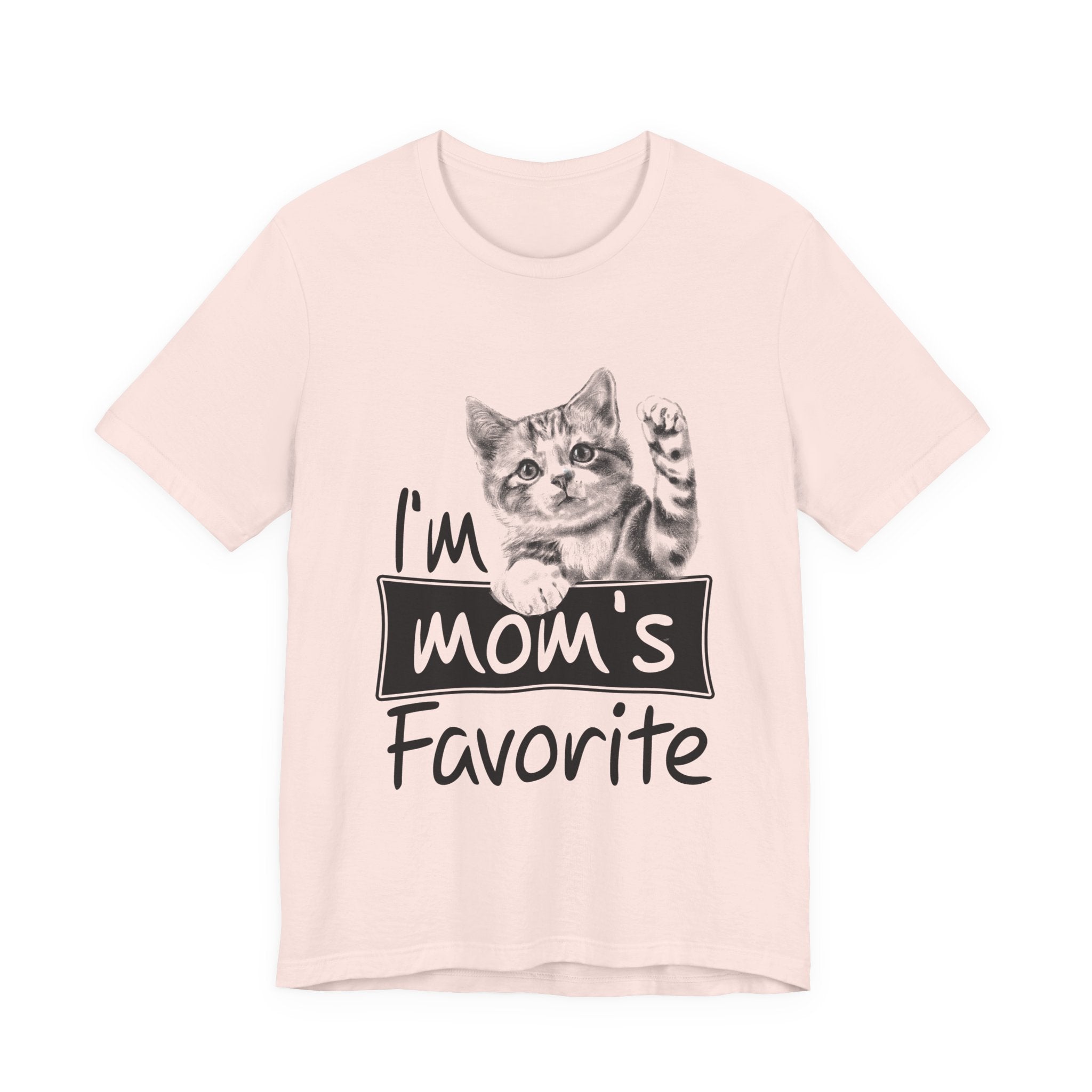 I'm Mom's Favorite T-Shirt | Funny Cat Mom Gift