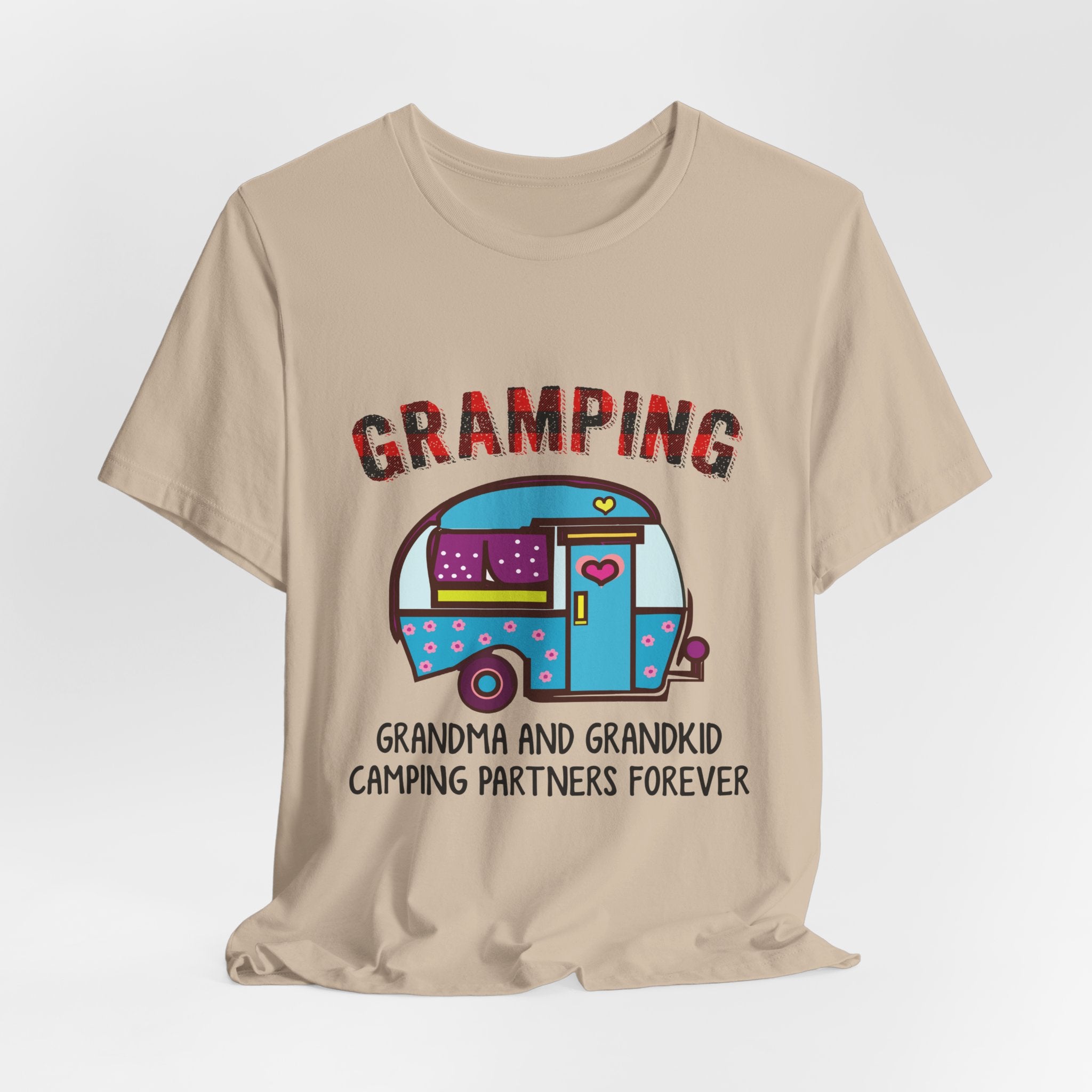 Gramping: Grandma & Grandkid Camping Partners T-Shirt | Family Camper Gift