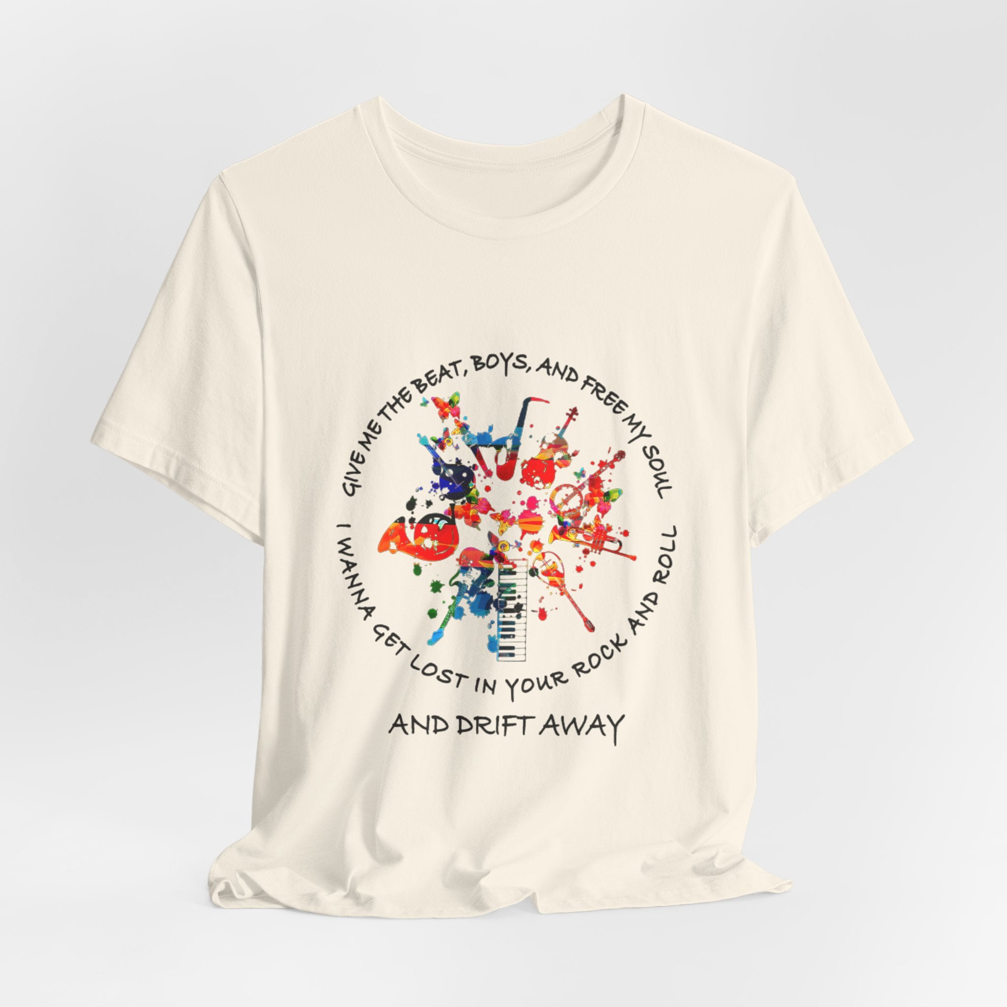 Lost In Your Rock And Roll T-Shirt | Free Spirit Gift