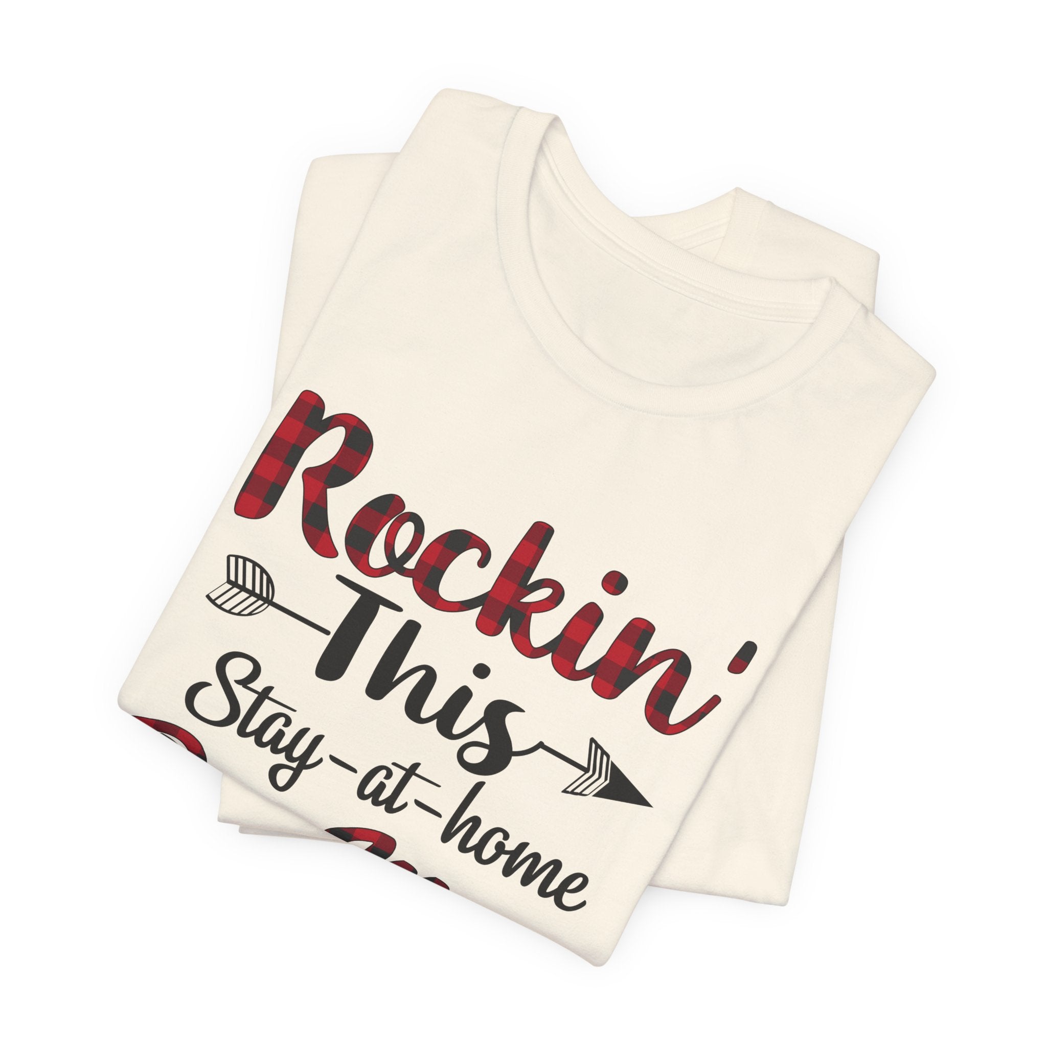 Rockin' This Stay-at-home Dog Mom life T-Shirt | Dog Mom Gift