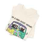 On a Dark Desert Highway Cats T-Shirt | Cat Lover Gift