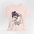 Cat Mom Rosie T-Shirt | Empowered Cat Mom Gift