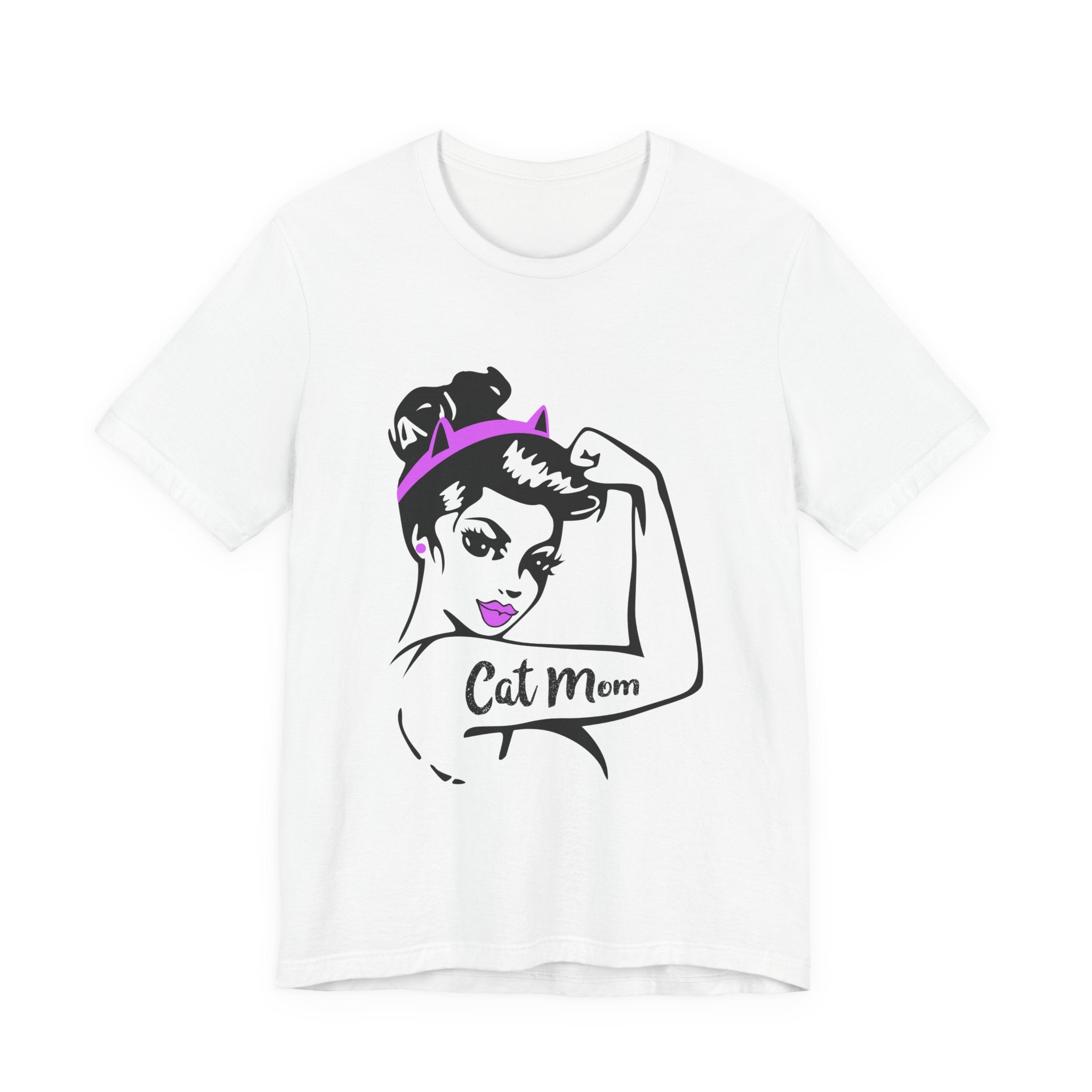 Cat Mom Rosie T-Shirt | Empowered Cat Mom Gift