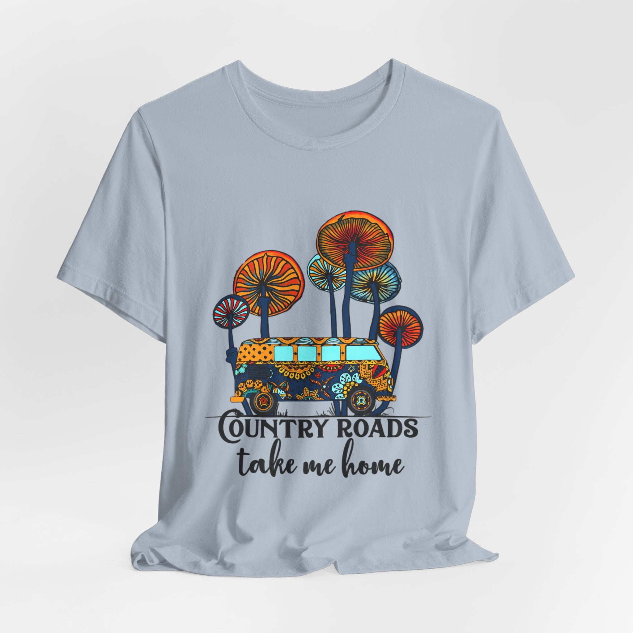 Country Roads Take Me Home T-Shirt | Hippie Soul Gift