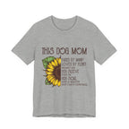 Proud Dog Mom T-Shirt | Heart on Sleeve & Fire in Soul Gift