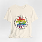 What A Wonderful World T-Shirt | Hippie Peace Lover Gift