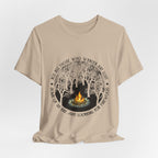 Not All Who Wander Are Lost T-Shirt | Campfire Lover Gift