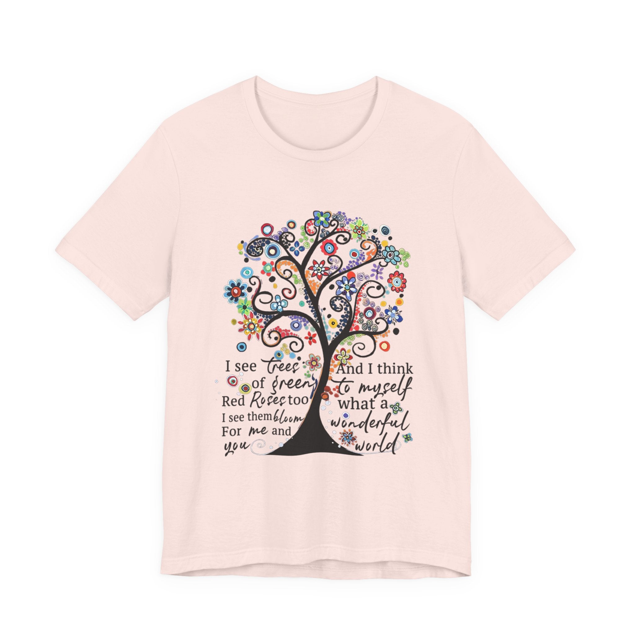 What a Wonderful World T-Shirt | Hippie Soul Gift