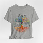 In My Life Lyrics Tree T-Shirt | Hippie Soul Gift
