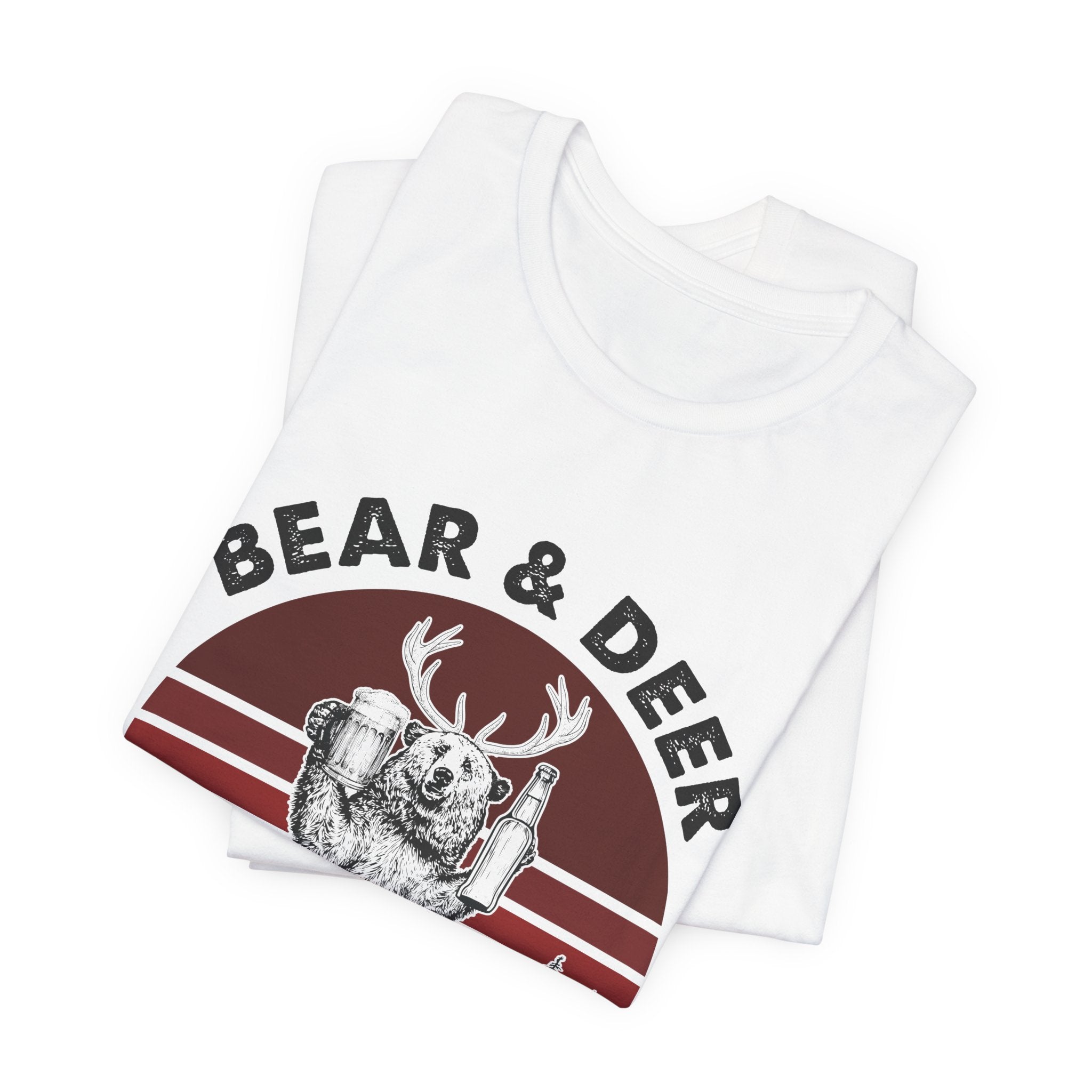 Bear & Deer Drinking Team T-Shirt | Campers Gift