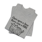 Once Upon a Time Cat & Tattoos T-Shirt | Tattooed Cat Lover Gift