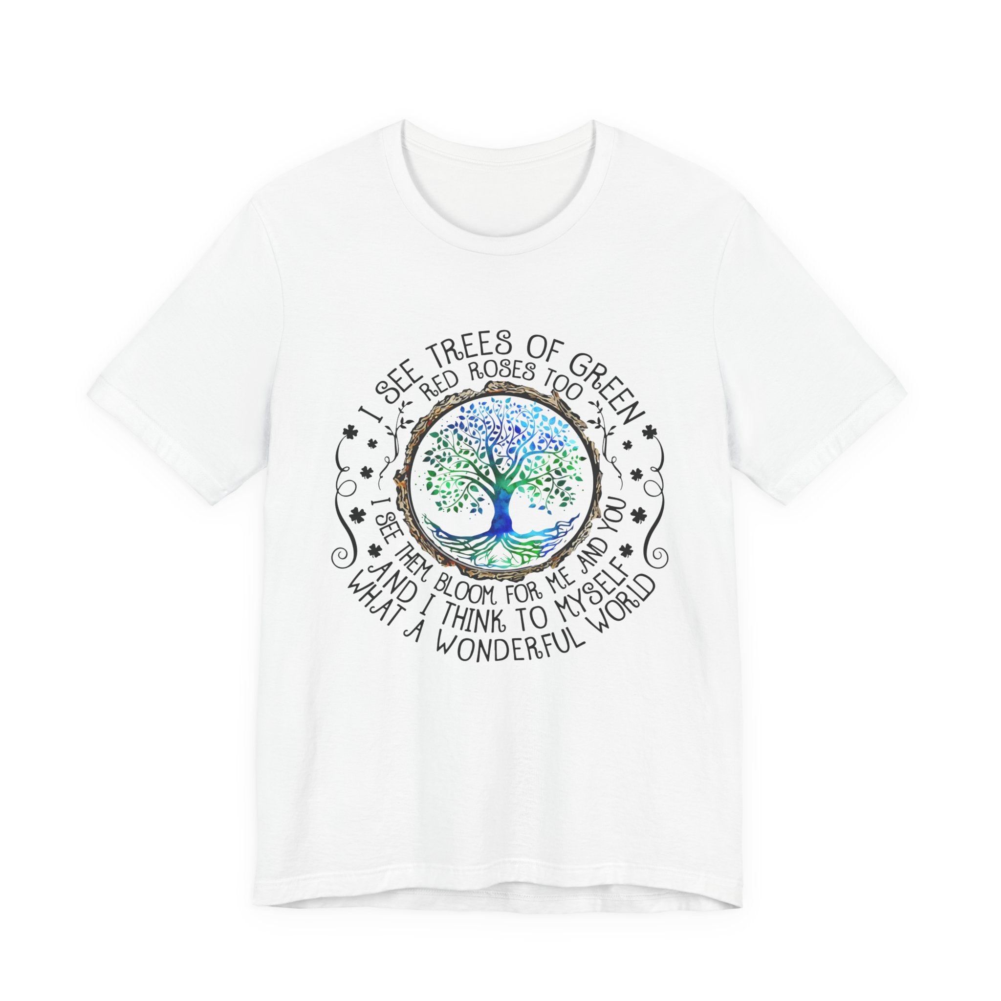 What a Wonderful World T-Shirt | Hippie Soul Gift